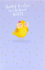 Chick Design Niece Easter Card
