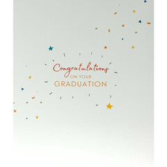 Well Done & Congratulations Card – Graduation Celebration Greeting