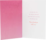 Christmas Card for Goddaughter - Teddy & Presents Design