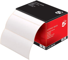 16 X Office Address Labels 89x36mm on Continuous Roll