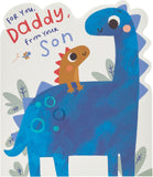 UK Greetings Father's Day Card for Daddy from Your Son - Adorable Design