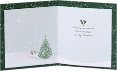 UK Greetings Christmas Card for Both of You - City Ice Rink Design