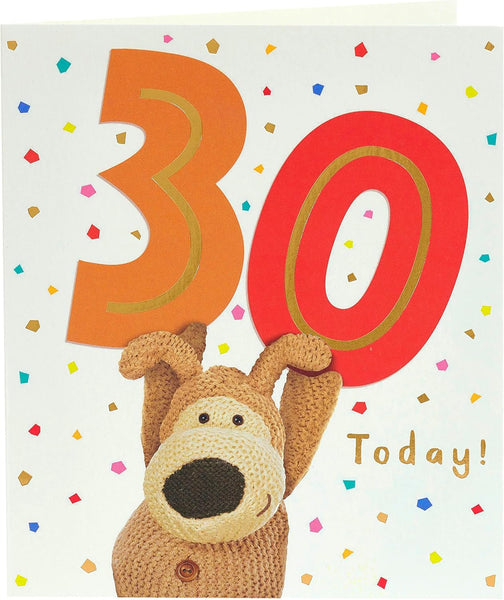 Boofle 30th Birthday Card