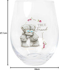 Friend glass and candle set