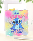 Disney Lilo & Stitch Greeting Card – Open Message Card for a Special Friend