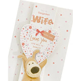 Boofle And Big Heart Wife Birthday Card