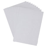 A4 250gsm Glitter Card 10 Sheets - Silver