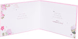 UK Greetings Mother's Day Card for Mum from Both of Us - Pink Floral Design