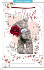 Anniversary Wife Bear With Rose
