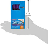 Box of 50 Purple Ultra Glide Ballpoint Pens – Smooth Writing Office & School Pens