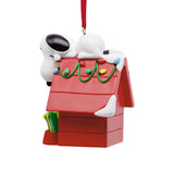 Peanuts Snoopy on Doghouse Ornament