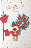 Boofle Christmas Card for Girlfriend - Cute Design