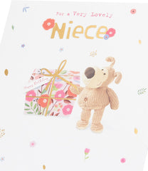 Boofle Birthday Card for Niece - Cute Design