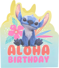 Disney Lilo & Stitch Birthday Card – Fun & Vibrant Greeting for Disney Fans