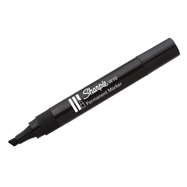Sharpie W10 chisel tip black ink permanent marker