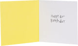 UK Greetings 60th Birthday Card for Him/Her/Friend - Purple Design