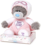Tatty Teddy Bear Pink Super Star Superhero