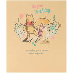 Disney Winnie Winnie The Pooh Friend Birthday Card