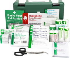 Safety First Aid Group K3170SM Economy Catering Kitchen First Aid Kit – Small, Fully Stocked for 1–10 Persons