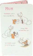 Disney Aristo Cats Birthday Card