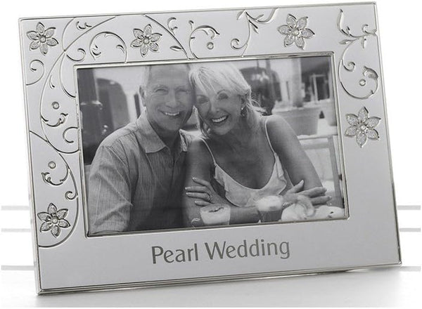 Petal Jewel Silver Frame 30th Anniversary