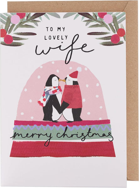 Wife Penguin Snow globe
