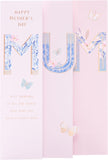 UK Greetings Mother's Day Card for Mum - Beautiful Fold Out Design