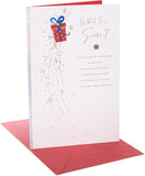UK Greetings Christmas Card for Son Sentimental Design