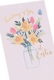 Daffodils & Vase Design Thinking of You at Easter Card