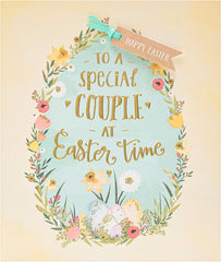 Special Couple Easter Card - to Both of You Easter Card - Couples Easter Card, Multi