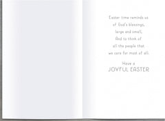 God's Blessings Easter Greetings Spring Blessings Religious Easter Greeting Card 699981