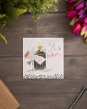 Neon Lustre 30th Birthday Gin Greetings Card