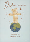 UK Greetings Father's Day Card for Dad - Teddy Design