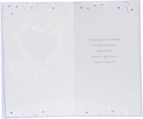 UK Greetings Father's Day Card for Husband - Love Heart Design