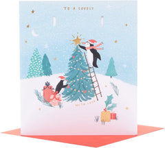 UK Greetings Christmas Card for Grandmother - Multi Caption Design