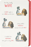 Disney Lady & The Tramp Valentines Day Card