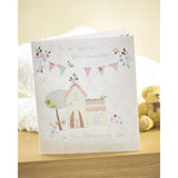 Granddaughter - Christening Card to Send to Granddaughter - New Baby Gifts - Grandchild Card - Girls
