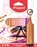 Assorted Themed Highlighters – Pack of 4 | Fun & Colourful Highlighter Pens for School & Study