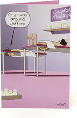 Funny Birthday Card, Humour Birthday Card for Him, Cheeky Birthday Card for Her