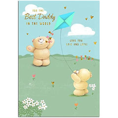 Forever Friends Best Daddy Father's Day Card
