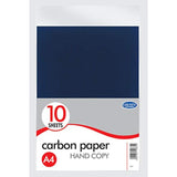 A4 Hand Black Carbon 10 Papers (Pack of 12)