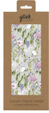 Glick Four Sheets of Cabbage White Tissue Paper, Each Sheet 750mm x 500mm Tissue Paper Cabbage White, Cabbage White Tissue Paper for Gift Wrapping, Birthday Cabbage White Tissue Paper (TPZ78)