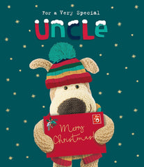 Boofle Very Special Uncle Jolly Christmas Surprise Cute Christmas Greeting Card 771217
