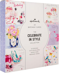 Floral Designs Multipack of 20 in 20 Birthday Cards