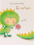 Sweet Dinosaur Design from Grandson Mother's Day Card