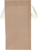 Kraft Hearts Design Large Gift Bag