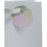 Large Gift Bag for Him/Her/Friend Silver Design
