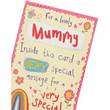 Groovy Design Mummy Birthday Card