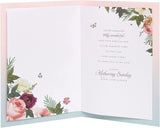 Artistic Flowers and Butterflies Mother's Day Card
