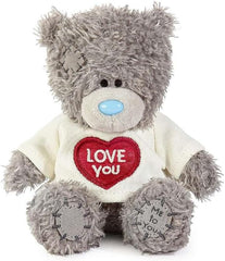 Tatty Teddy Plush 10cm High Bear Wearing Cute 'Love You' T-Shirt Official Collection